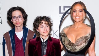 J.Lo's Twins Max and Emme Make Rare Appearance for Her New Movie