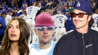 World Series Game 3 Brings Out Celeb-Packed Crowd in LA: The Biebers, Jacob Elordi and More!