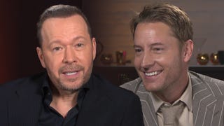 Justin Hartley and Donnie Wahlberg Pitch 'Tracker' and 'Boston Blue' Crossover | Spilling the E-Tea