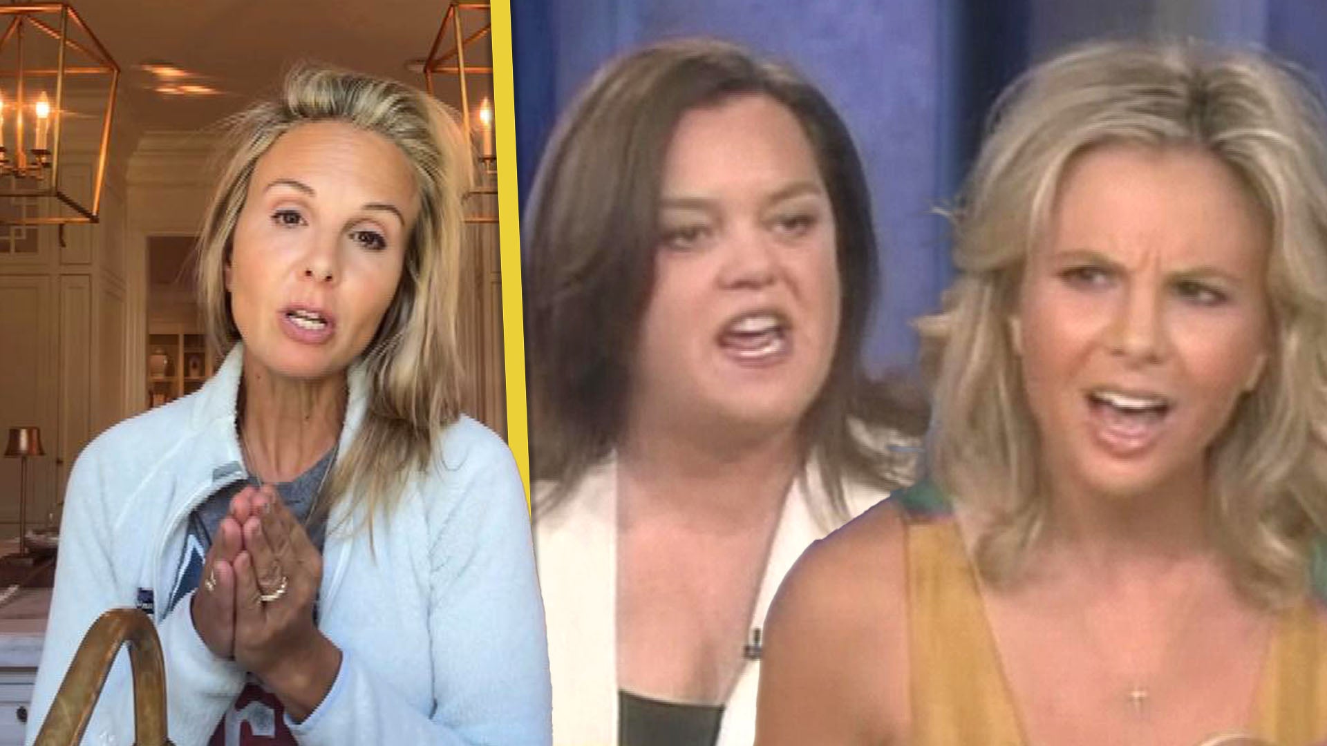 Elisabeth Hasselbeck Cries While Firing Back at Rosie O'Donnell Over 'The  View' Splitscreen Drama