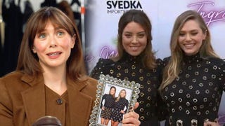 Elizabeth Olsen Reveals She and Aubrey Plaza Faked Famous Red Carpet Moment