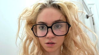 Grimes Reveals 'Innovative' New Face Tattoo, Says 'No One Noticed'