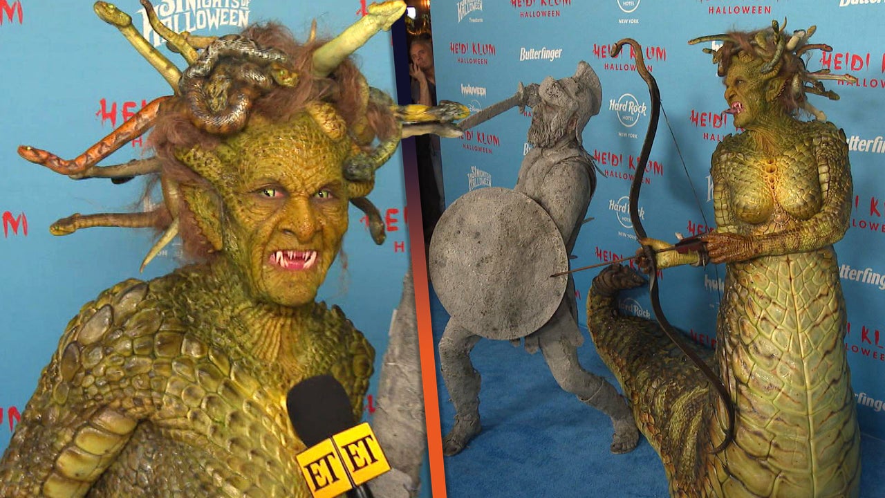 Heidi Klum Shares Why Her Medusa Costume Took Months to Complete ...