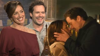 ‘Champagne Problems’: Minka Kelly & Tom Wozniczka on What It Was Like Filming in Paris (Exclusive)