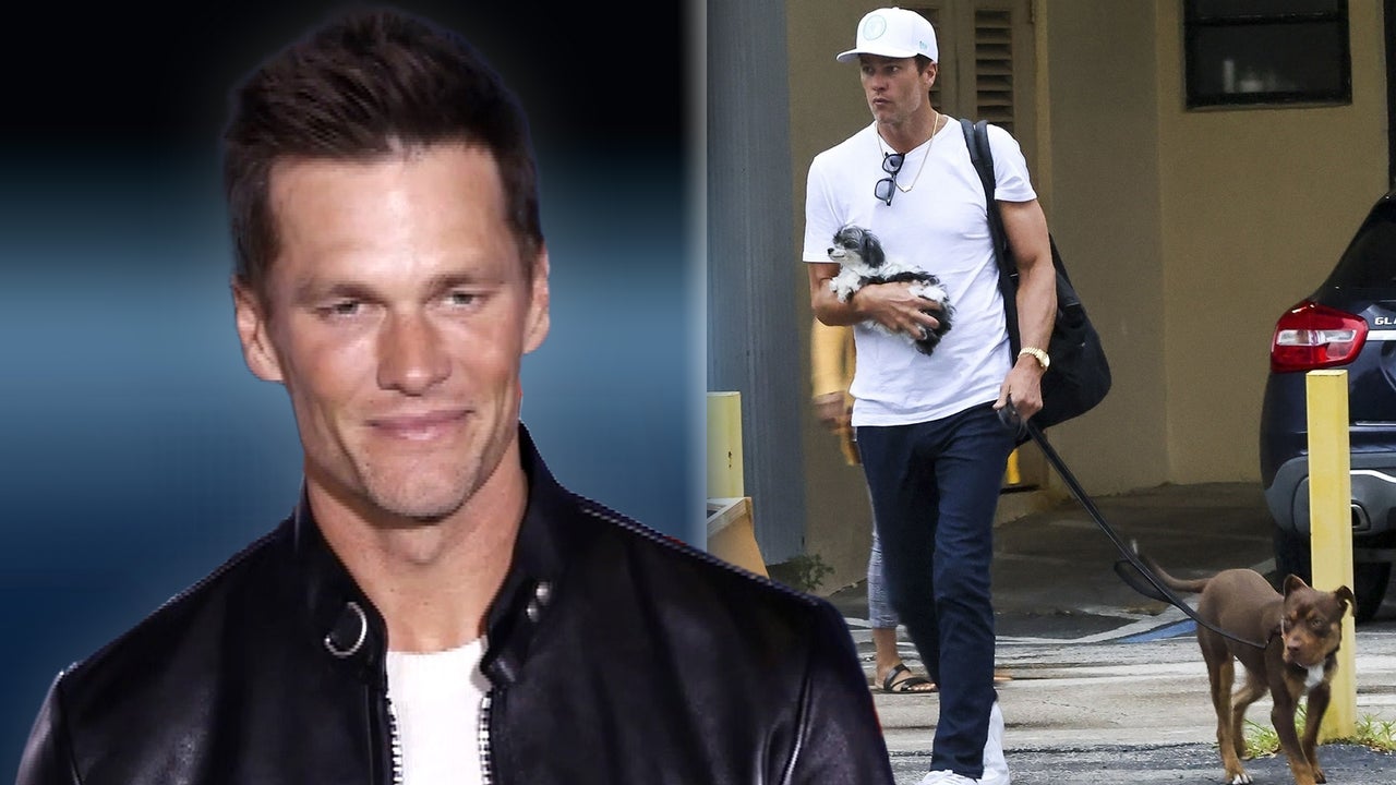 Tom Brady klont seinen Hund Lua! Lernen Sie Junie kennen!