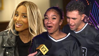 'DWTS': Jordan Chiles and Ezra Sosa React to Surprise Message From Ciara After Dancing to 'Get Up'