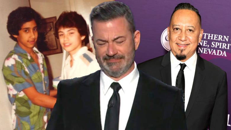 Jimmy Kimmel in Tears During 20-Minute Tribute to 'Best Friend' and Band Leader, Cleto Escobedo III