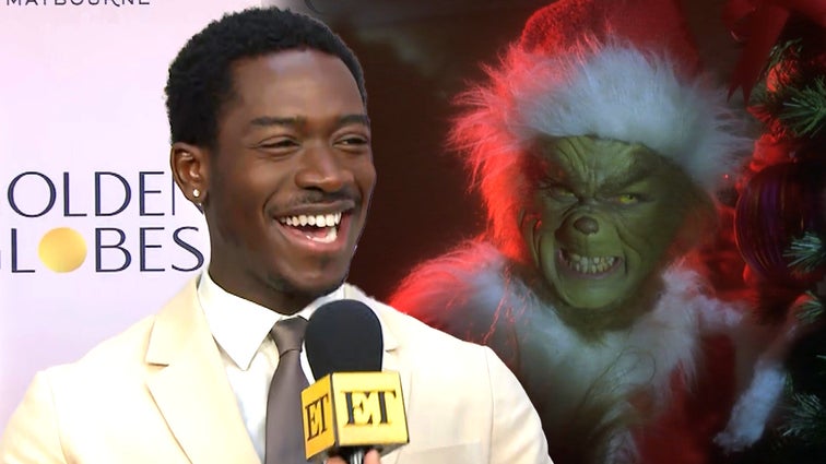Why Damson Idris Celebrated His Golden Globe Nom by Watching 'The Grinch' (Exclusive)