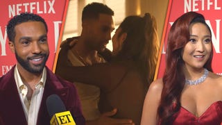 'Emily in Paris': Lucien Laviscount and Ashley Park React to Alfie-Mindy Trailer Moment (Exclusive)