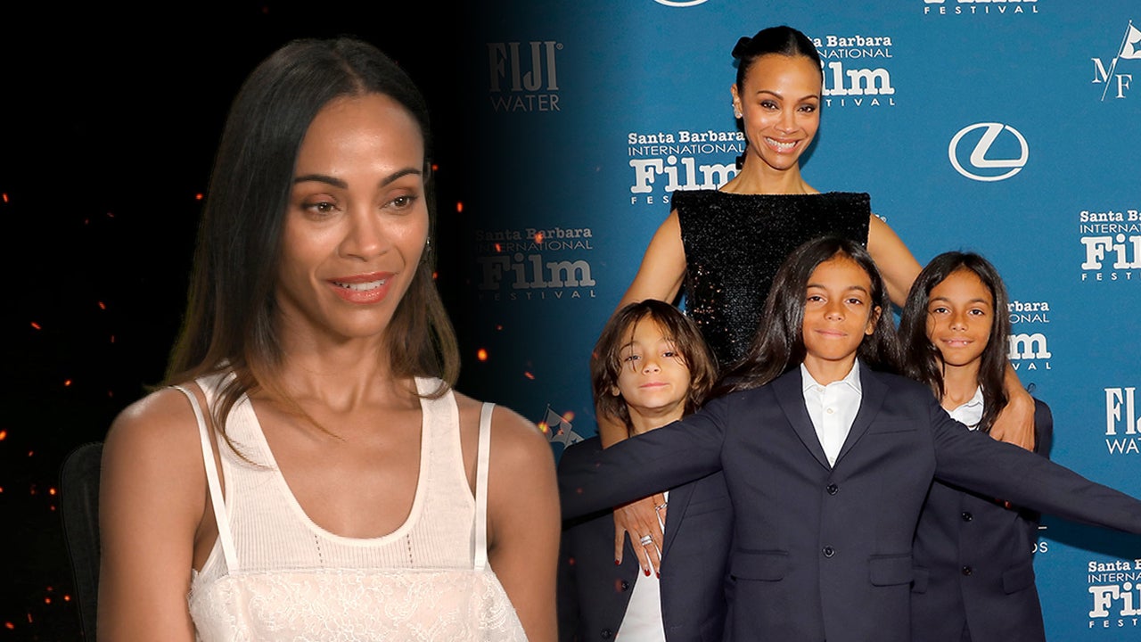 Why Zoe Saldaña's Kids Have Never Seen 'Avatar' (Exclusive)
