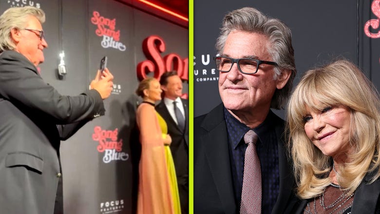 Kurt Russell and Goldie Hawn Prove They're Still Couples Goals With 'Song Sung Blue' Date Night
