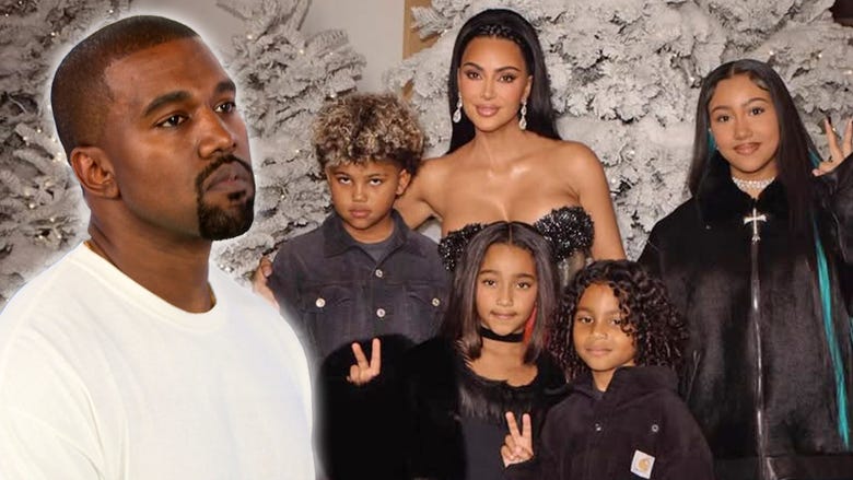 Inside Kim Kardashian and Kanye West's 'Cordial' Christmas Reunion (Source)