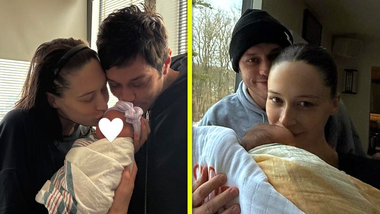Pete Davidson and Elsie Hewitt Reveal First Look at Daughter, Named After His Late Father