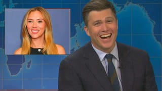 ‘SNL’: Colin Jost Forced to Make Fun of Wife Scarlett Johansson in Joke Swap