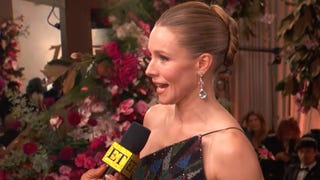 Kristen Bell Compares Golden Globes Carpet to a Sauna (Exclusive) 