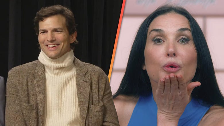 'The Beauty:' Ashton Kutcher Reacts to Comparisons to Ex Demi Moore’s ‘The Substance’ (Exclusive)