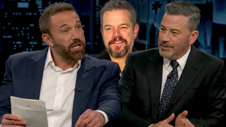 Matt Damon Roasts Jimmy Kimmel Via Ben Affleck: Watch!