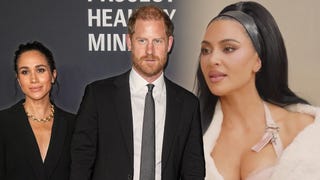 Kim Kardashian Breaks Silence on Prince Harry-Meghan Markle Photo Scandal at Mom Kris Jenner's B-Day