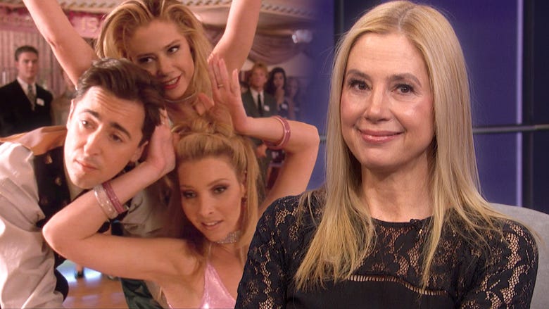 Mira Sorvino Tears Up Over Hollywood Journey and Return to 'Romy & Michele' | ET Then & Now
