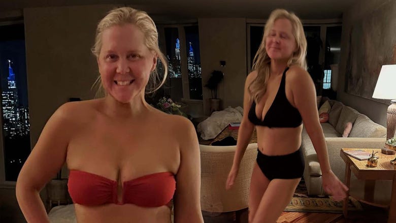 Amy Schumer Shares Bikini Thirst Traps After Split From Husband Chris Fischer
