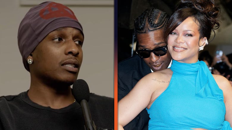 A$AP Rocky Can't Stop Gushing Over 'Boo' Rihanna and How His Mom Pushed Relationship