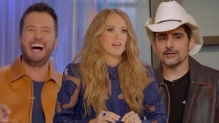 Luke Bryan Pranks Carrie Underwood Mid-Auditions on 'American Idol'