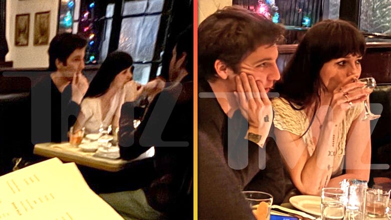 Dakota Johnson and Role Model 'Inseparable' at New Year's Eve Party (Source)