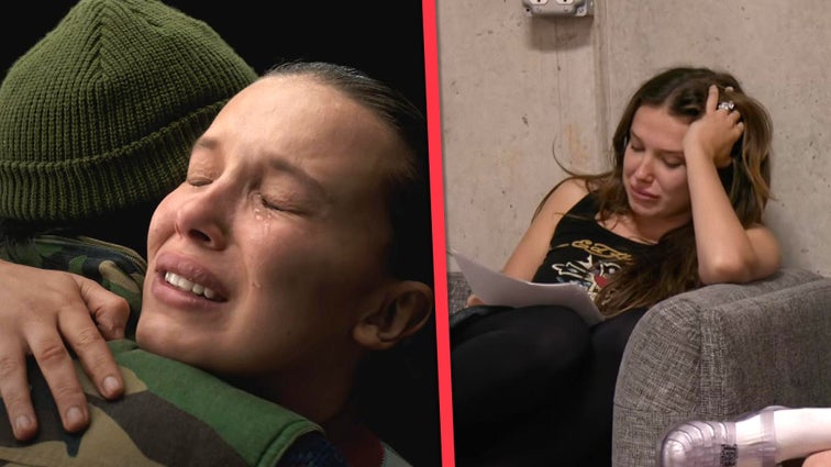 'Stranger Things': Millie Bobby Brown CRIES Learning of Eleven's Fate