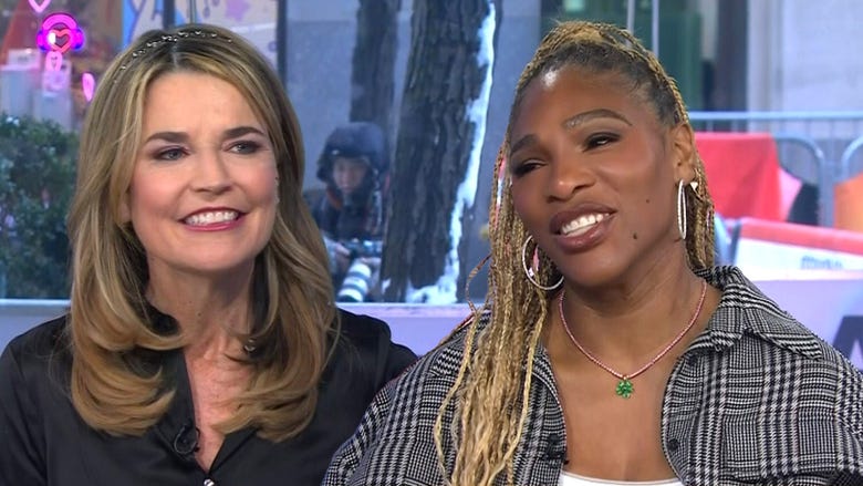 Serena Williams Awkwardly Dodges Savannah Guthrie's Potential Tennis Return Questions