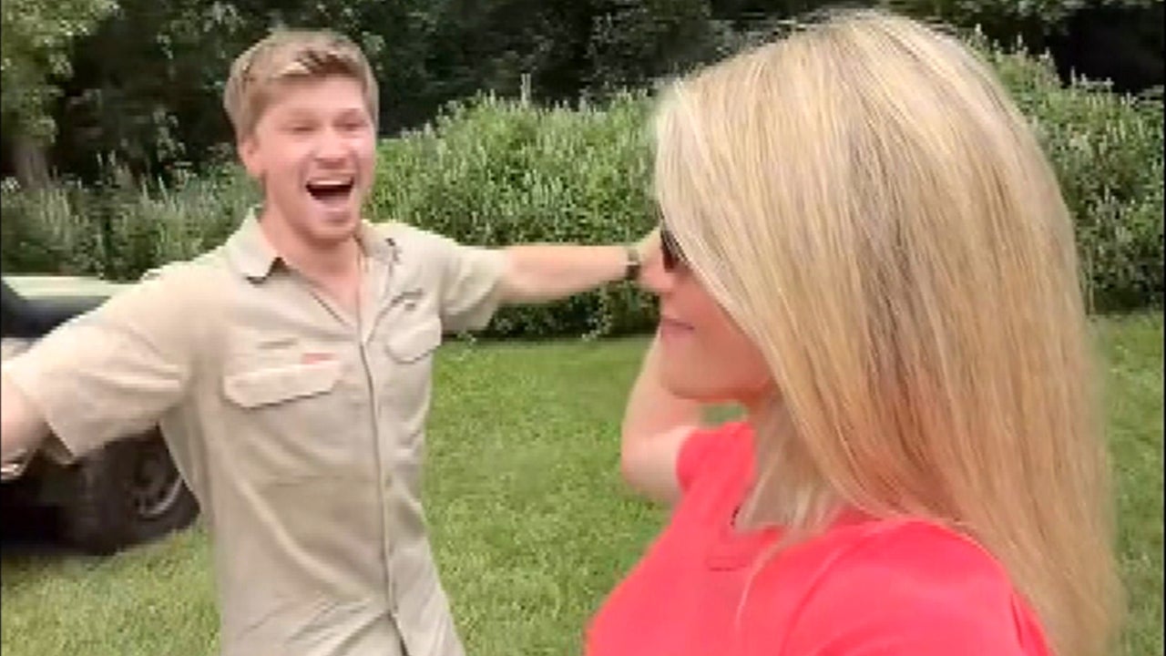 Witney Carson Trolls Robert Irwin After Flying 30 Hours to Visit Him