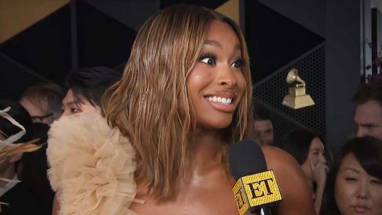 GRAMMYs: Coco Jones Reacts to Fiancé Donovan Jones' Support and Spills Wedding Must-Have (Exclusive) 