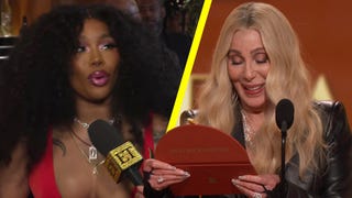 GRAMMYs: SZA Reacts to Cher's Luther Vandross Mix-up While Presenting Record of the Year (Exclusive)