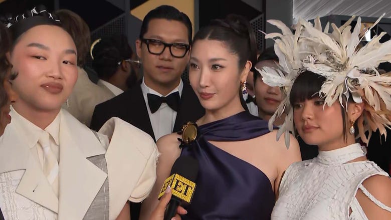 'KPop Demon Hunters': Real-Life HUNTR/X Reacts to Winning First GRAMMY! (Exclusive)