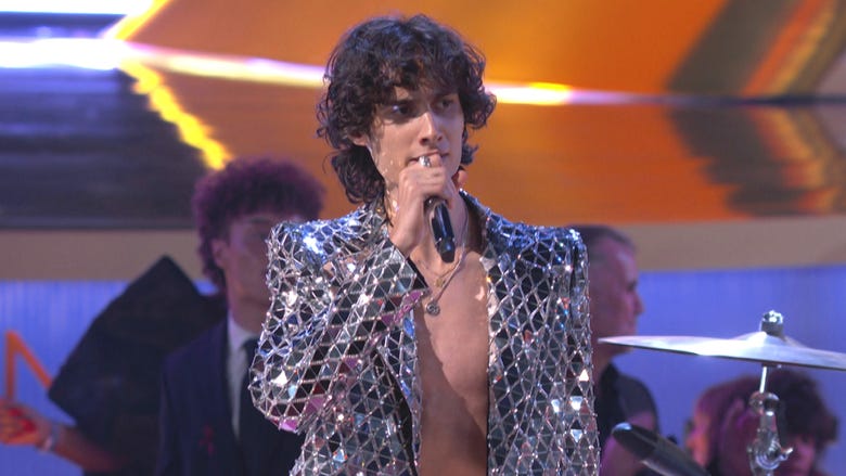 See Sombr's Disco-fied Performance of '12 to 12' at 2026 GRAMMYs