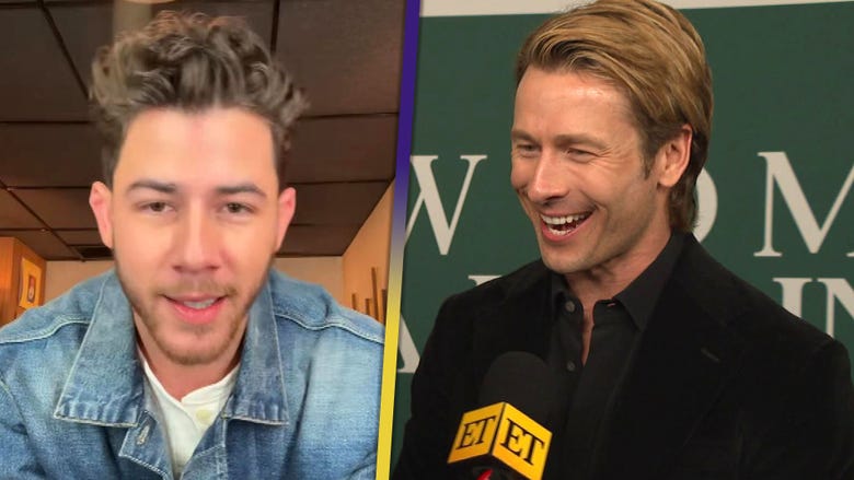 Glen Powell Shares New Details About His 'Traveling Pants' Moment With Nick Jonas (Exclusive)