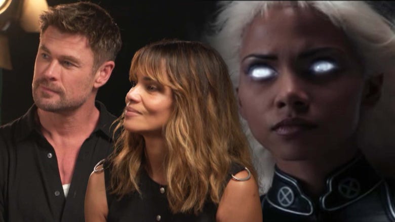 Chris Hemsworth and Halle Berry on if She's Returning to the MCU as X-Men's Storm (Exclusive)