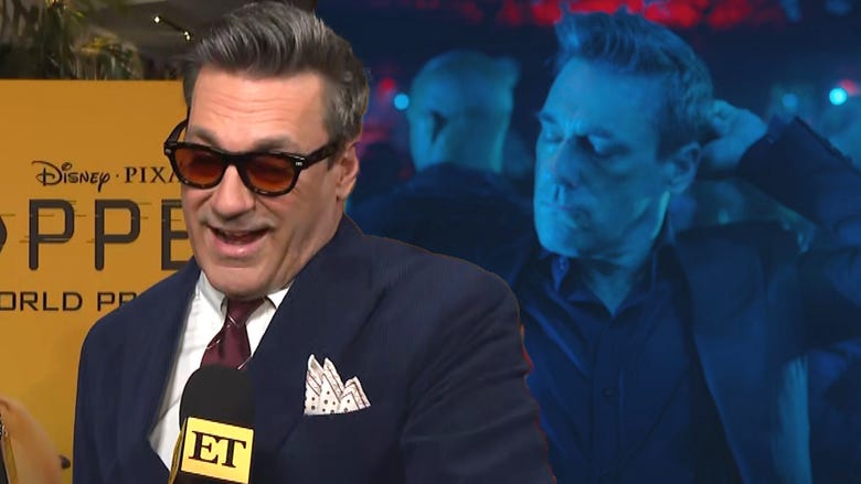 Jon Hamm Reacts to His Dancing Going Viral (Exclusive)