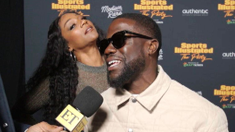 Tiffany Haddish Crashes Kevin Hart's Super Bowl Interview (Exclusive)