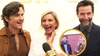 Cameron Diaz on Her Movie Reunion With Keanu Reeves, 30 Years After 'Feeling Minnesota' (Exclusive)