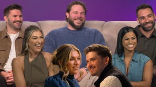 'Love is Blind's Connor and Bri React to Chris' 'Mr. Steal Your Girl' Moment (Exclusive)