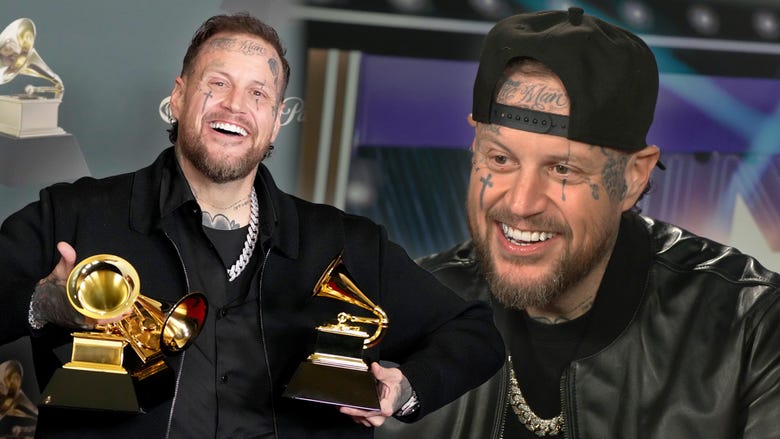 Why Jelly Roll Is Giving One of His GRAMMYs to the Local Jail (Exclusive)