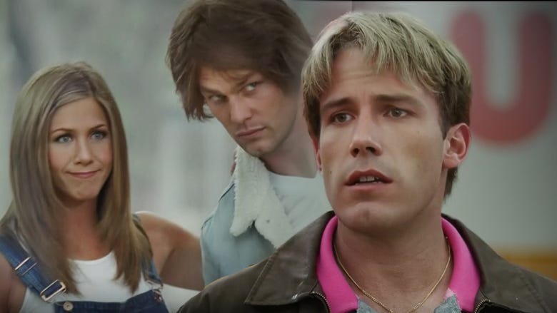 Super Bowl LX: Jennifer Aniston Brings Back 'Friends' Rachel With Ben Affleck and Tom Brady