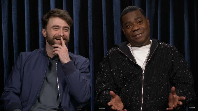 'The Fall and Rise of Reggie Dinkins': Tracy Morgan & Daniel Radcliffe Tease '30 Rock' Easter Eggs