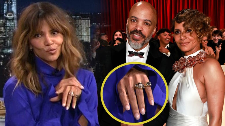 Halle Berry Shows Off Stunning Engagement Ring After Saying ‘Yes!’ to Van Hunt’s Proposal