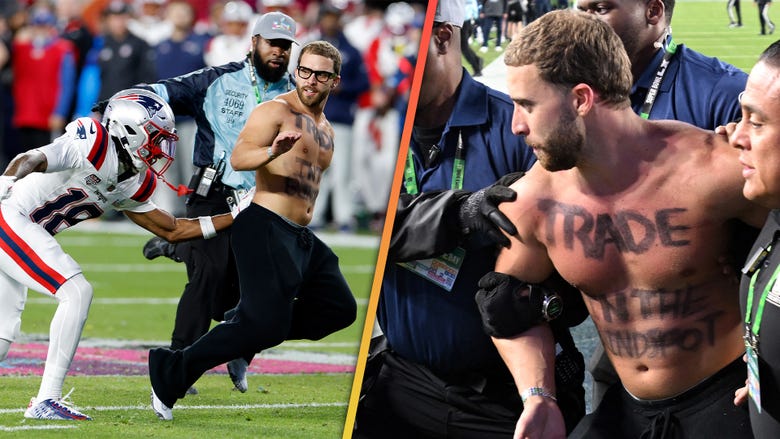 Super Bowl LX Streaker Identified! His Four-Word Message Explained