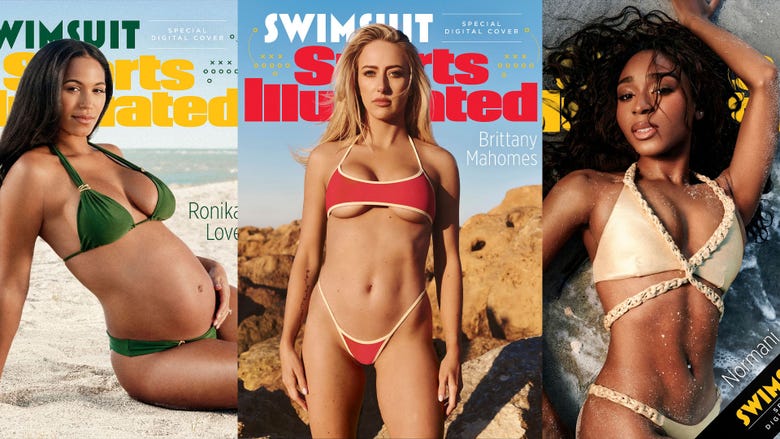 Brittany Mahomes and More WAGs Strip Down for 'Sports Illustrated' Swimsuit Edition