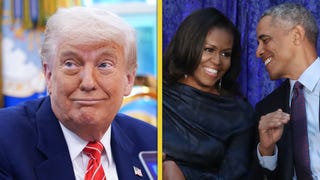 Donald Trump Posts Racist Video of the Obamas: Hollywood Condemns Him as White House Defends President