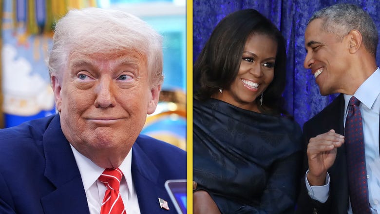 Donald Trump Posts Racist Video of the Obamas: Hollywood Condemns Him as White House Defends President