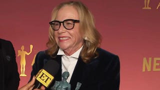 Actor Awards: Amy Madigan Tears Up as She 'Can't Believe' Her 'Weapons' Win! (Exclusive)
