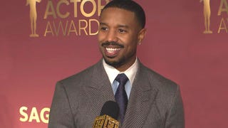 Actor Awards: Why Michael B. Jordan Feels 'Lucky' After Winning for 'Sinners' (Exclusive)